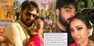 Chandra Nandini Fame Shweta Pandit Basu Ends Marriage With Rohit Mittal Post 5 Year Of Togetherness