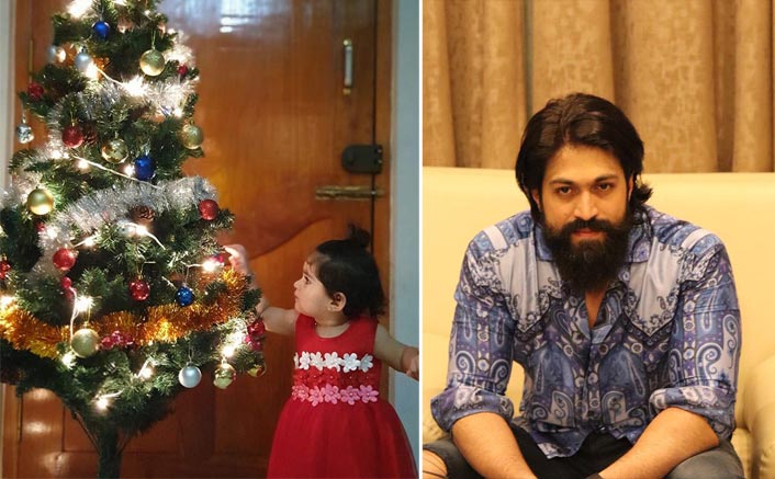 Cuteness Alert: KGF Star Yash Shares An Adorable Christmas Picture Of Daughter Ayra Along with A Heartfelt Message; Netizens Go Gaga