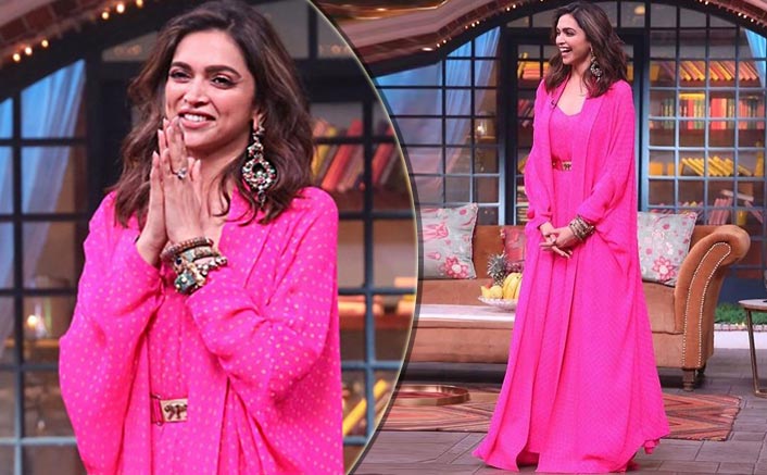 Deepika Padukone Looks Like Candy Floss As She Appears On The Kapil Sharma Show, See Pic
