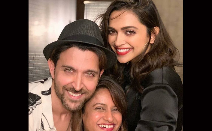 Deepika Padukone's Adorable Selfie With Hrithik Roshan Has Netizines Wishing To See Them Together On The Big Screen