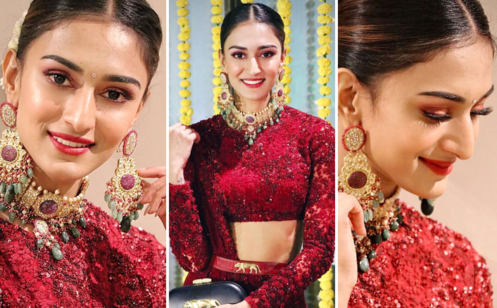 Erica Fernandes’ Red Sabyasachi Lehenga Is The Perfect Outfit For All The Pretty Brides Out There!