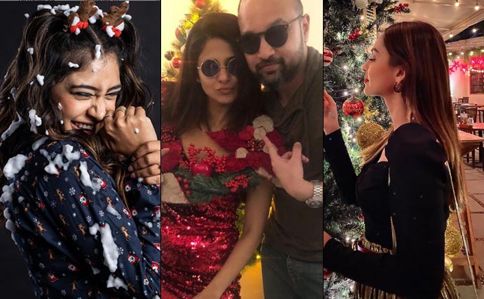 From Jennifer Winget To Krystle D'Souza, Television Stars Spread The Christmas Cheer