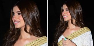 Grab THIS White Saree From Tara Sutaria's Wardrobe For Your Brother’s Engagement Party!
