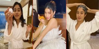 Janhvi Kapoor's Hair Care Routine Before A Red Carpet Appearance Is A Messy Solution To Gorgeous Hair