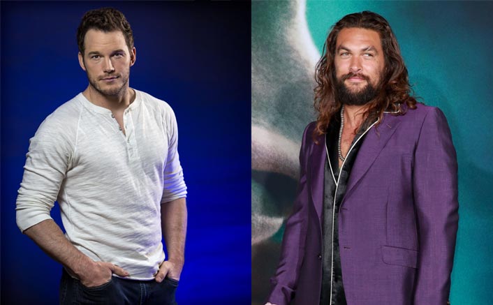 Jason Momoa scolds Chris Pratt for using plastic bottle