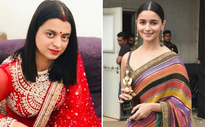 Kangana Ranaut's Sister Blasts Alia Bhatt For Taking Her Star Screen Awards Before The Award, Hints At Fixing The Same