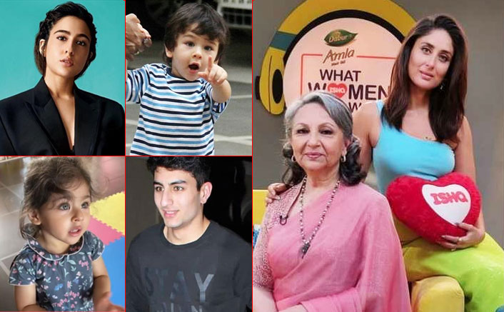 Kareena Kapoor Khan Asks Sharmila Tagore To Pick Her Favourite Among Sara, Ibrahim, Taimur & Inaaya