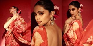 Make Heads Turn With Deepika Padukone's Floral Sabyasachi Saree This Wedding Season