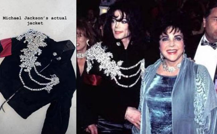 Michael Jackson's jacket is a Christmas gift