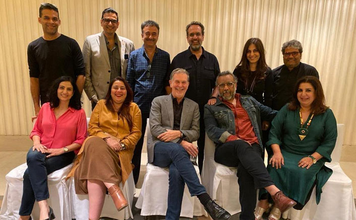 Netflix CEO Reed Hastings meets the entertainment honchos