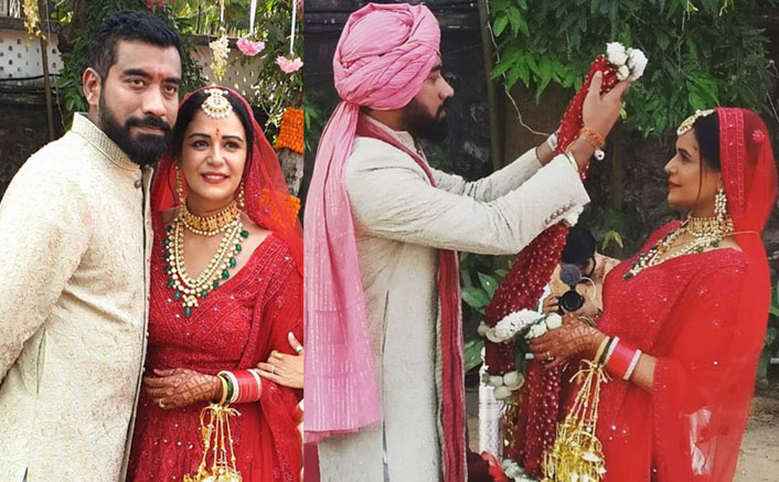 PICS: Mona Singh Is Officially Married & Her Red Lehenga Is All Things Beautiful!