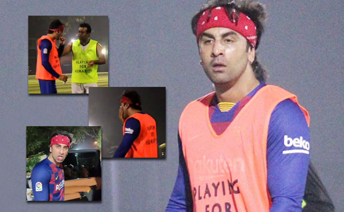Ranbir Kapoor Gets His Lips Injured While Playing Football, Still Makes Fans Happy With Selfies