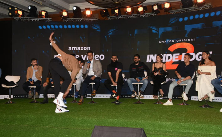 Siddhant Chaturvedi bowled out everyone at the Amazon Prime Video's Inside Edge 2's press conference