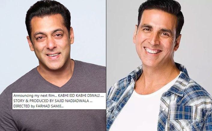 Akshay Kumar Suggests A Title For The Sequel Of Salman Khan's Kabhi Eid Kabhi Diwali; Is Khiladi Also A Part Of This?