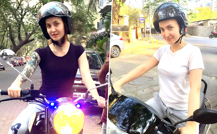 Malang Actress Elli AvrRam Reveals That She Learnt Bike Riding In Just Three Days