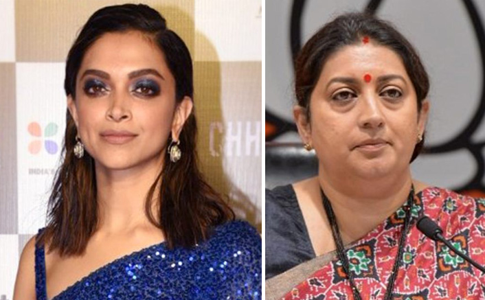 JNU Violence: Smriti Irani Takes A Dig At Deepika Padukone, Says, “It Was Not Unexpected To Us”
