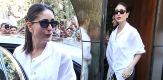 Looking For A Valentine’s Brunch Date Dress? Kareena Kapoor’s White Shirt With Camouflage Pants Perfectly Fits The Bill