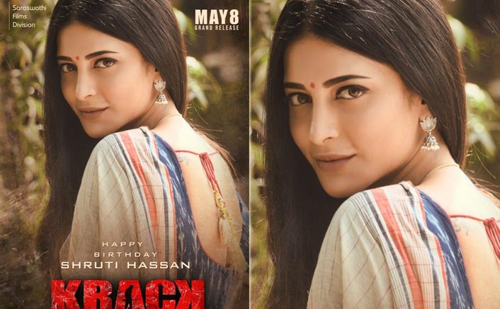 Krack Poster: Birthday Girl Shruti Haasan Looks Drop Dead Gorgeous In Her Desi Avatar From Ravi Teja's Action Thriller