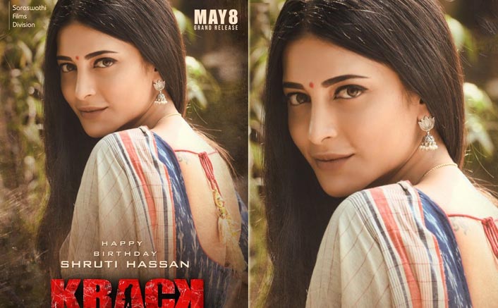 Krack Poster: Birthday Girl Shruti Haasan Looks Drop Dead Gorgeous In A  Desi Avatar From Ravi Teja's Action Thriller