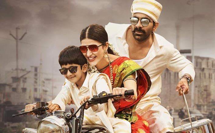 Krack: Shruti Haasan & Ravi Teja In Traditional Avatar High Up The Sankranti Spirit In Brand New Poster