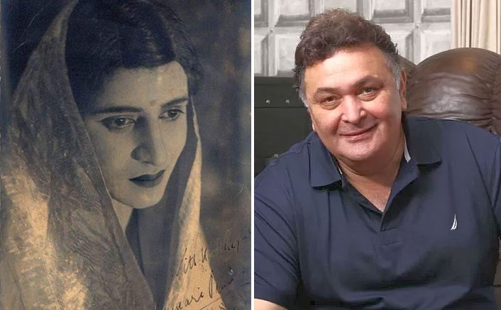 Rishi Kapoor tweets photo of Pran disguised as woman
