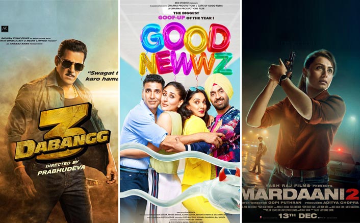 Screen Count Battle: Good Newwz Clearly Dominates Over Dabangg 3; Mardaani 2 Bags Impressive Numbers