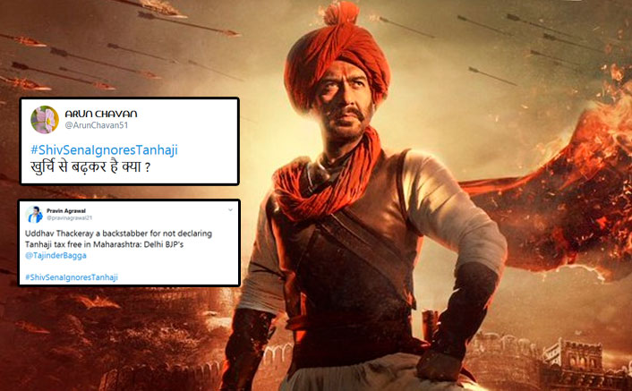 Tanhaji: The Unsung Warrior: With #ShivsenaIgnoresTanhaji, Netizens Take A Dig At Uddhav Thackeray Led Maharashtra Government