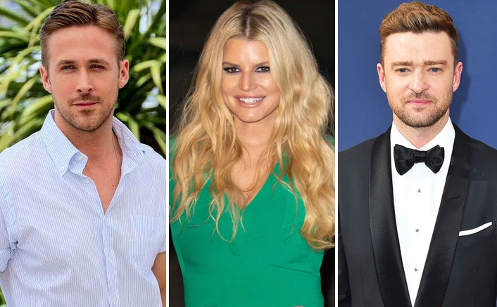 WHAT! Justin Timberlake & Ryan Gosling Had A Bet On Who Would Kiss Jessica Simpson First?