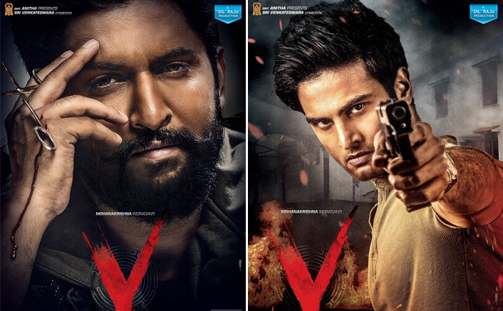 V First Look Posters: Sudheer Babu's Saviour & Nani's Devil Avatars Are Intense & Intriguing! 