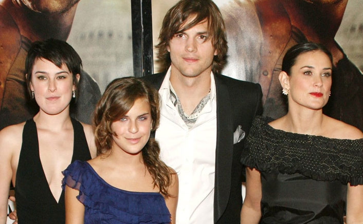 Ashton Kutcher still loves Demi Moore's kids