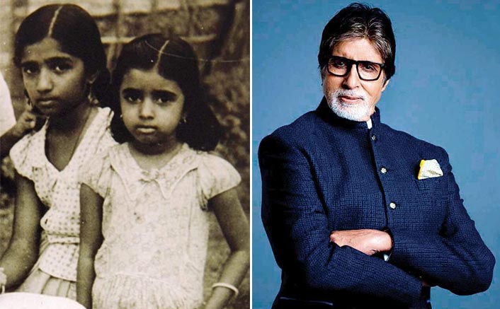Big B tweets rare childhood pic of Lata and Asha