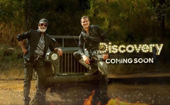 Discovery's Grylls shares Rajinikanth's TV debut first look