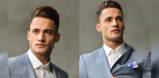 Getting Married This Season? Asim Riaz’s Blue Pastel Suit Would Fit Your Bill Well