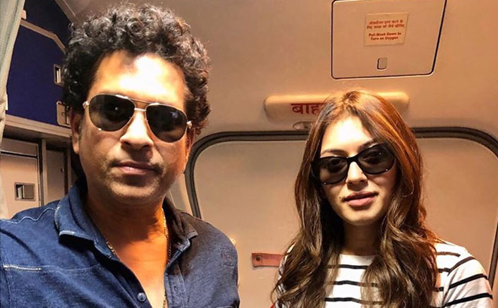 Hansika Motwani's Fangirl Moment With Cricket Legend Sachin Tendulkar