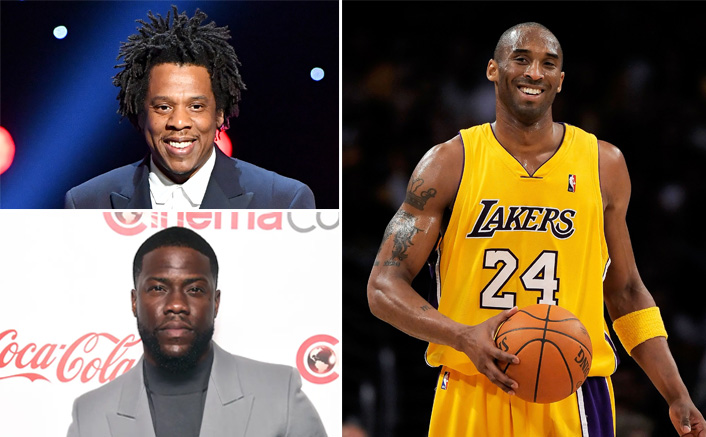  Jay-Z, Kevin Hart & Others Sport Lakers’ Jerseys With Kobe Bryant’s Number 24 To Honour Him