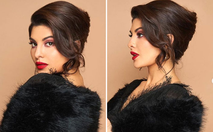 Oomph on fleek! Jacqueline Fernandez looks Oh so lovely! in this classic chic avatar for a prominent awards evening