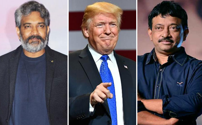 Ram Gopal Varma Takes A Funny Dig At US President Donald Trump & It Has A SS Rajamouli Connection!