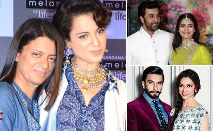 Kangana Ranaut's Sister Rangoli Claims Ranbir Kapoor-Alia Bhatt, Ranveer Singh-Deepika Padukone Go To Cheap Places For Vacations; See Tweet