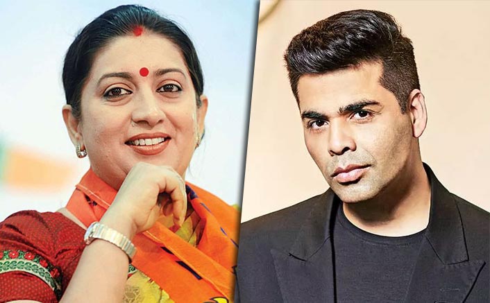 Smriti Irani Blames Karan Johar For Her Weight Gain & The Reason Is Hilarious 