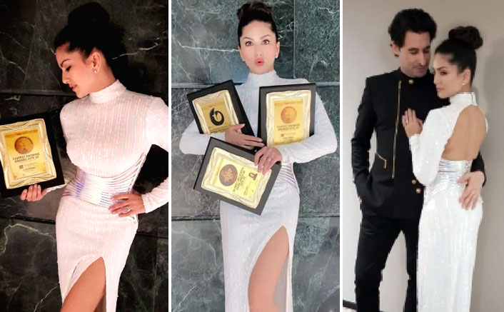 Sunny Leone Honoured With 3 Awards At 13th Asian Business & Social Forum