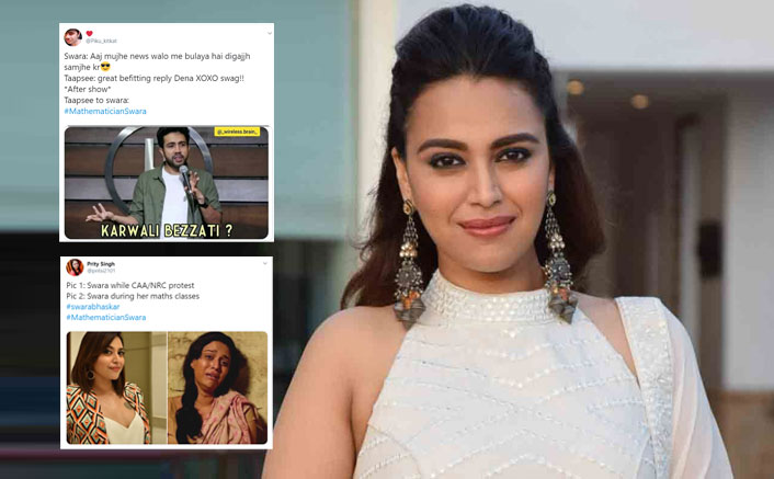#MathematicianSwara: Swara Bhasker Gets Trolled For Her ‘Was 15-Year-Old In 2010’ Comment During CAA-NRC Heated Discussion! 
