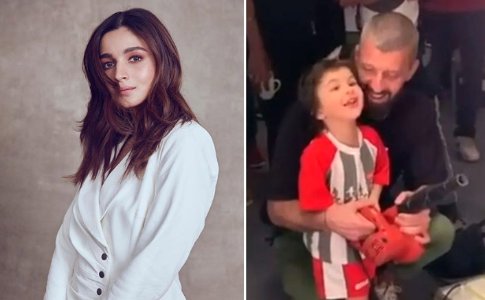 Aila! Alia Bhatt Can't Control But Say 'OMG!' As Taimur Visits Saif Ali Khan & Kareena Kapoor On The Sets