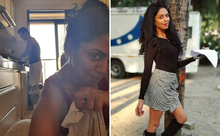 Kavita Kaushik Trolled For Clicking Selfie As Her Husband Does Dishes, Actress Gives It Back In Style!
