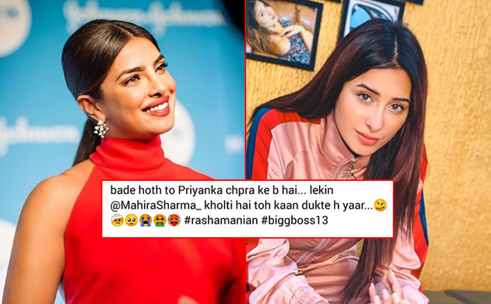 Mahira Sharma Mocked For Her Lips Yet Again, Troll Says “Bade Hoth To Priyanka Chopra Ke Bhi Hai Par…”