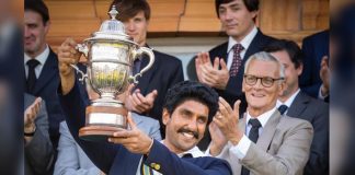 *Ranveer Singh recreates the iconic 83 world cup lifting moment; New still out!*