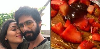 Shahid makes pancakes for wife Mira
