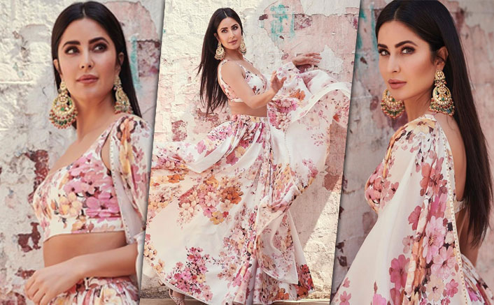 Sooryavanshi Actress Katrina Looks Regal In A Floral Sabyasachi Lehenga & We Can’t Take Our Eyes Off Her
