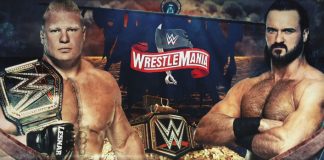 WWE Wrestlemania 36 Results: Brock Lesnar VS Drew McIntyre – Here Comes The SHOCKER!