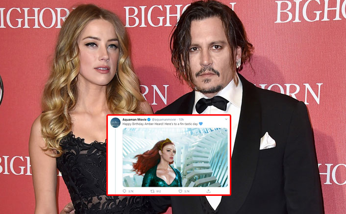 Aquaman Makers Wish Amber Heard On Her Birthday, Get Slammed By Johnny Depp Fans; Actress Tagged 'Abuser'