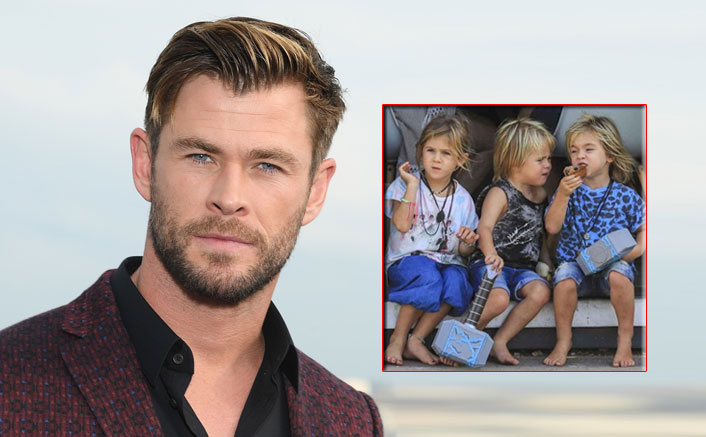 Avengers Endgame Actor Chris Hemsworth Aka Thor Is A Superhero For His Kids Amid Lockdown Here S How